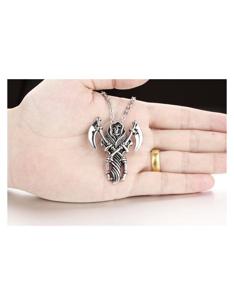 COLGANTE SANTA MUERTE EN ACERO