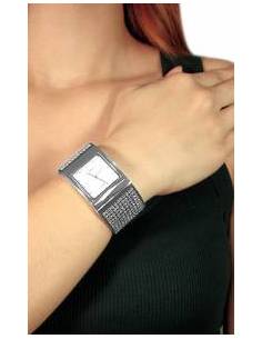 RELOJ CAJA CUADRADA CHIC WATCH CON CRISTALES DE SWAROVSKI 2