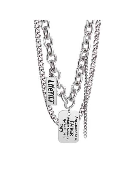 COLLAR AMOR DE PADRE DE TITANIO