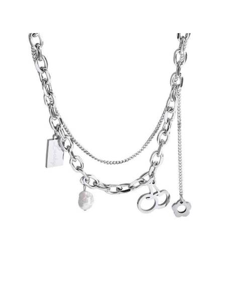 COLLAR CHARM CEREZA DE TITANIO