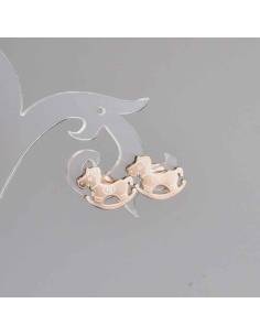 PENDIENTES PONY DE TITANIO 2
