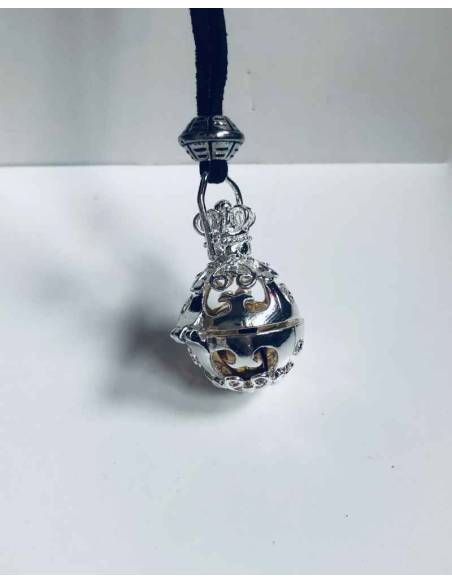 LLAMADOR DE ANGELES ETNICO BAÑO DE PLATA